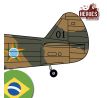 P-40E  | Força Aérea Brasileira | 1945