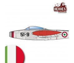 F-84G Thunderjet |  51° Aerobrigata Italian Air Force |  1954