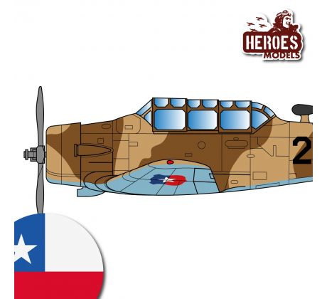 T-6G Texan | 1° Grupo Fuerza Aérea de Chile | 1977