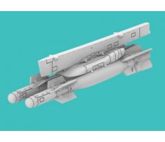 AUF-2 twin bomb rack with center pylon, with 2x GBU-22 for MIRAGE 2000/MIRAGE F1