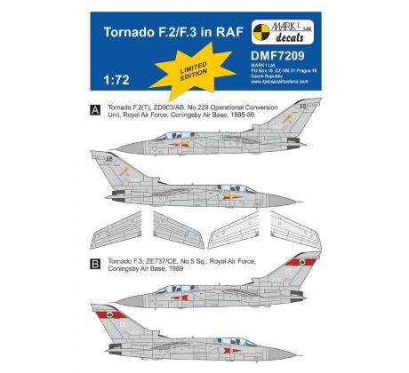 Tornado F.2/F.3 in RAF DMF7209