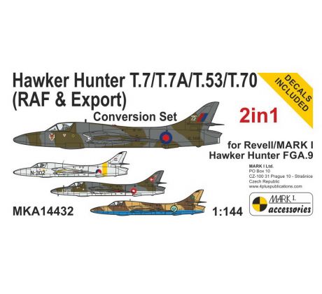 Hawker Hunter T.7 (RAF & Export) Conversion Set