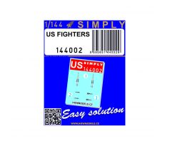 US FIGHTERS - Seatbelts 1/144 - 144002