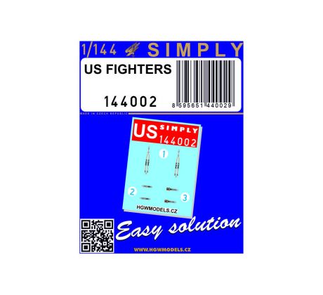US FIGHTERS - Seatbelts 1/144 - 144002