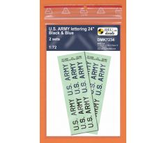 US Army 24″ lettering – Black and Blue