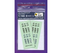 US Army 24″ lettering – Black and Blue DMK144128