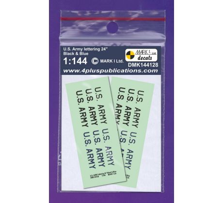 US Army 24″ lettering – Black and Blue DMK144128