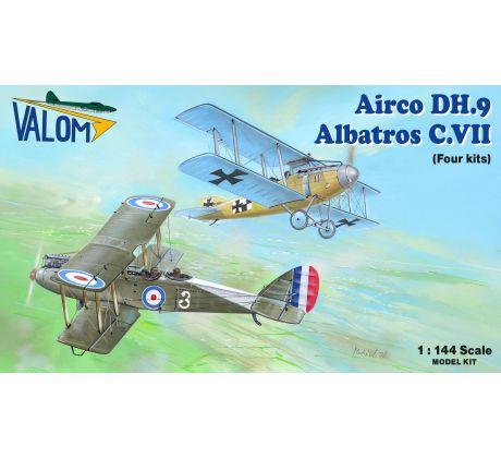 Airco DH.9 + Albatros C.VII