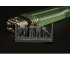 Aeroclub members-5 figures (3D print)