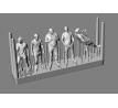 Aeroclub members-5 figures (3D print)