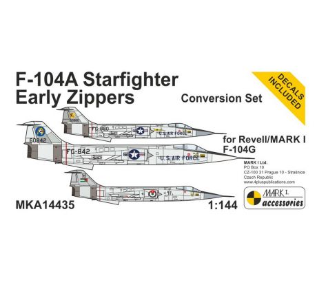 F-104A 'Early Zippers' Conv. set