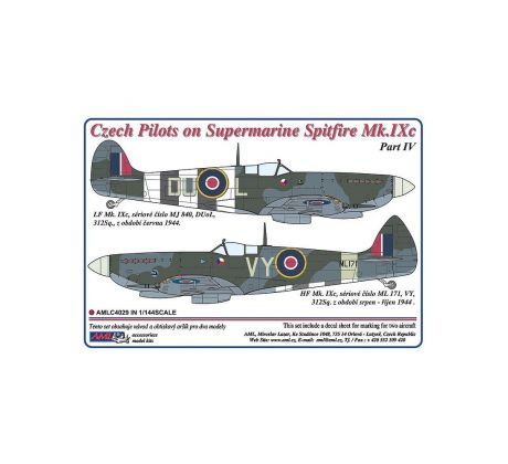 Czech pilots on S.Spitfire Mk.IXc, Part IV