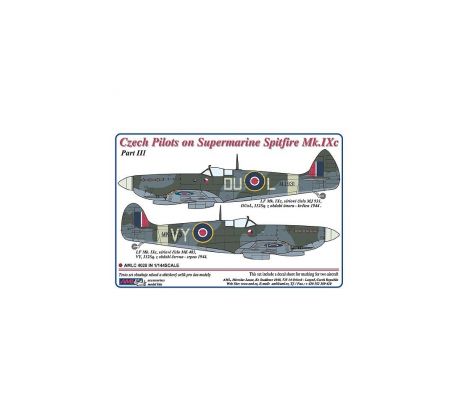 Czech pilots on S.Spitfire Mk.IXc, Part III