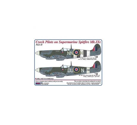Czech pilots on S.Spitfire Mk.IXc, Part II
