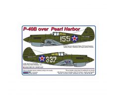 Curtiss P-40 over Pearl Harbor