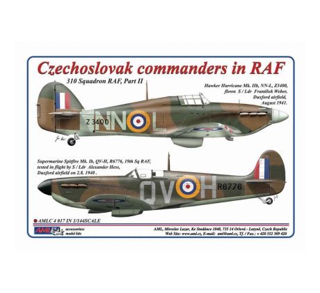 Czechoslovak commanders in RAF