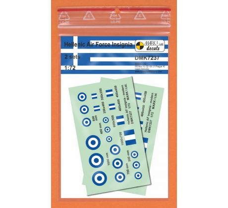 Hellenic AF Insignia, 2 sets, DMK7237