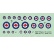 RCAF Maple Leaf roundels, 2 sets